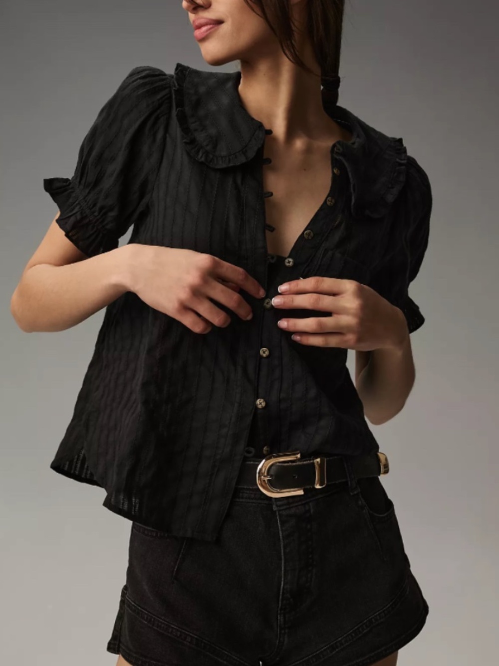 Anthro Kiera Blouse by Pilcro - Small - SOLD OUT ONLINE